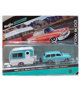 Maisto 1:64 1967 VW 1600 Squareback Classic Craft 15368