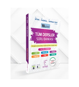 Karekök Yayınları 2025-2026 Müfredat 10.SINIF TÜM DERSLER SORU BANKASI (Çok Renkli)