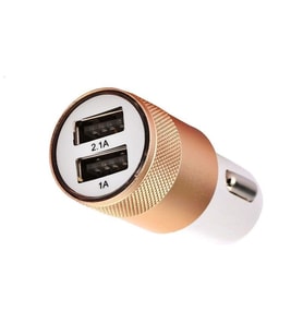 Çakmak Soketi Çift Usb'Li-Altın / Icca84-1 (Karışık)