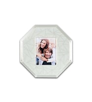 Instax Fuji Mini 7-8-9-11-12-25-70-90 Fotoğraf Çerçevesi, 3 boyutlu, gizli bölmeli, mıknatıs magnet özellikli. (Beyaz titanyum)