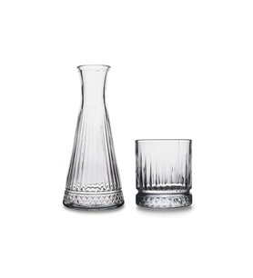 Elysia 80403 Karaf ve 520014 Viski Su Bardağı 4'lü Set