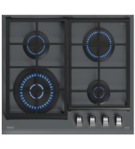 TEKA GZC 64320 XBC ST 60 cm Cam Gazlı Gri Ankastre Ocak