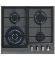 TEKA GZC 64320 XBC ST 60 cm Cam Gazlı Gri Ankastre Ocak