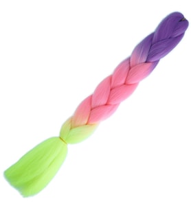 Afrika Örgülük Ombreli Sen 100 Gr. / Mor / Pembe / Neon Sarı