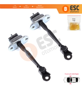 Toyota Corolla E11 Sprinter MK8 Carib MK3 1995-2002 4/5 Kapı İçin 2 EA Ön Sağ ve Sol Kapı Gergi Yayı