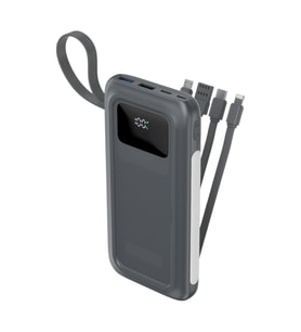 Nettech NT-PW40 10000 mAh 4in1 Hızlı Şarj Power Bank (Gri)
