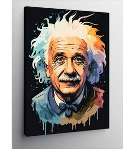 Kanvas Tablo Albert Einstein