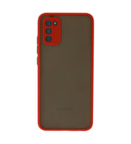 Galaxy A03s Kılıf Montreal  Kapak - Kırmızı