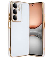Realme C75 4G Kılıf Volet Silikon - Beyaz