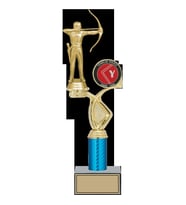 ODAK KUPA - Figürlü Kupalar - Okçu Figürlü Kupalar FG-017 C - 35 cm