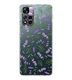 PrintiFy Xiaomi Redmi Note 11 Pro Plus ile Uyumlu 1mm Slim Fit Water Color 3 Baskılı Şeffaf  Kılıf