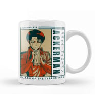 Levi Ackerman Retro Kupa Bardak Porselen