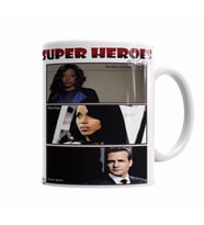 Super Herois - Direito Kupa Bardak Porselen