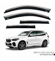 Bmw X5 Cam Rüzgarlığı Kromlu 2019-2022 Arası Uyumlu