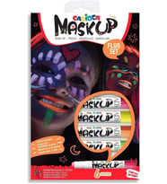 Carioca Mask Up Yüz Boyası Neon Fosforlu 6 Renk Yüz Boyası 6 Gram (Karışık)