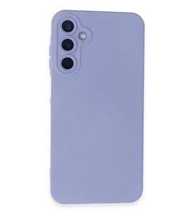 Newface Samsung Galaxy A25 5G Kılıf Nano içi Kadife Silikon - Lila