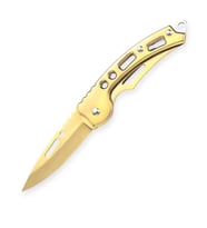 Katlanır Cep Çakısı - Kemer Klipsli - SDR-10A - Gold