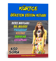 Kürtçe Öğreten Eğitim Kitabı