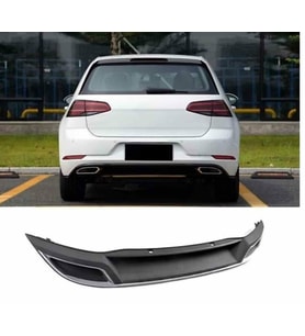 Vw Golf 7 çift eksoz görünümlü (7,5 görünüm) difüzör 2012-2017 arası modeller