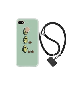 General Mobile Gm8 Go Kılıf Desenli Silikon Boyun Askılı Muhammed Ali 1352