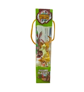 Mini 12’li Çiftlik Hayvanları Seti - Şeffaf Tüp Paketli Eğitici Figürler
