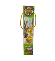 Mini 12’li Çiftlik Hayvanları Seti - Şeffaf Tüp Paketli Eğitici Figürler