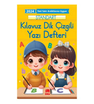Kılavuz Dik Çizgili Yazı Defteri