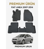 Fiat Linea 2007–2014 3D Havuzlu Oto Paspas Premium