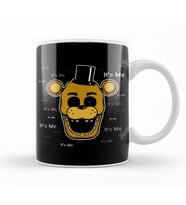 Five Nights At Freddy's It's Me Golden Freddy 02 Kupa Bardak Porselen