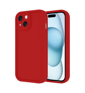 Iphone 14 Kılıf Viera Silikon - Kırmızı