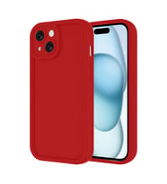 Iphone 14 Kılıf Viera Silikon - Kırmızı
