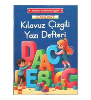 EMA STANDART KILAVUZ ÇİZGİLİ GÜZEL YAZI DEFTERİ A4 24 YP.