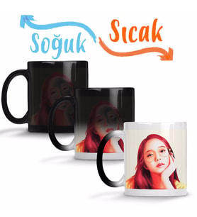 Blackpink Jisoo Sihirli Kupa Bardak Porselen