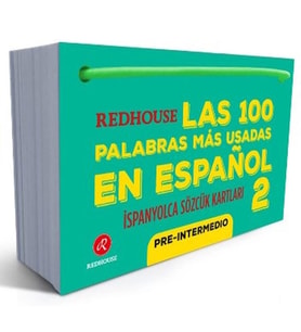 Redhouse Las 100 Palabras Mas Usadas En Espanol - İspanyolca Sözcük Kartları 2