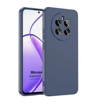 Microsonic Realme 12 Plus Kılıf Groovy Soft Lacivert (Lacivert)