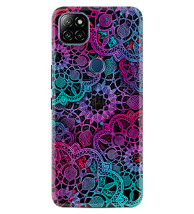 Casper E30 F20 X20 Kılıf Desemli Silikon Colurful Mandala 1667