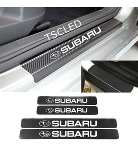 S ubaru Karbon Kapı Eşiği Kaplama Sticker (4 Adet) zz235