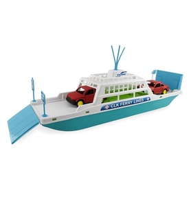 Mulvxgrbz  Grz02 Feribot Araç Taşııyan Gemi 45 Cm - Turkuaz (Mulvix)