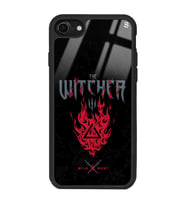 iPhone 7 Witcher 3 Fire Tasarımlı Glossy Telefon Kılıfı