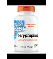 Doctor's Best  L-Tryptophan  500mg  90 Veggie Capsul.USA.3738 (Renksiz)