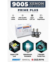 S-Dizayn Prime Plus 9005 Led Xenon / 45W / 12000 LM / 7000K A+ Kalite