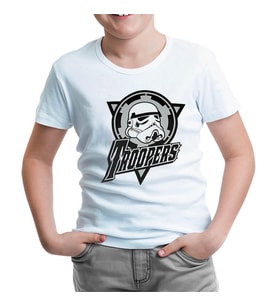 Star Wars - Trooper 2 Beyaz Çocuk Tshirt