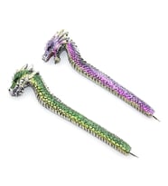 Dragonlu Polyester Tükenmez Kalem