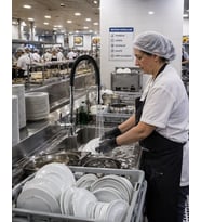 Endüstriyel Evye Bataryası Tek Akış Acar 19.01.303