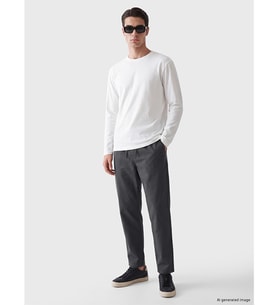 LC WAIKIKI Antrasit Relax Fit Gabardin Erkek Pantolon