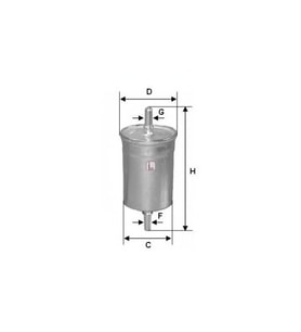Bosch 0450905969 Fıltre Benzın-(Chevrolet: Lacettı 04>10/Spark 05>10/Rezzo 05>10/Evanda 05>10 )
