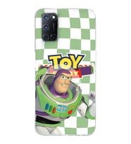 Oppo A52/A72/A92 Uyumlu Toy Story Buzz Desenli Şeffaf Telefon Kılıfı