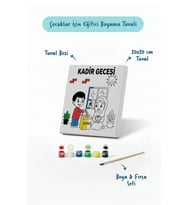 Ramazan Eğitici Boyama Seti 11 Ayın Sultanı (Şövalesiz)