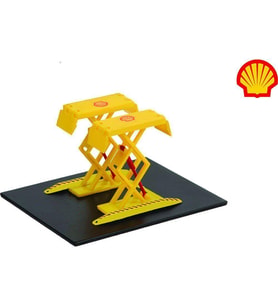 Greenlight Otomotiv Çift Makaslı Platformlar Seri 1 Shell Oil 1:64 Model Taşıt Aksesuarı