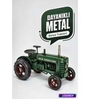 Nostaljik Dekoratif Metal Traktör Maketi Ev Ofis Masaüstü Hediyelik Biblo C0336
